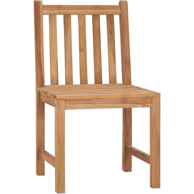 vidaXL Gartenstühle 8 Stk. mit Kissen Massivholz Teak 3073148 – Bild 3