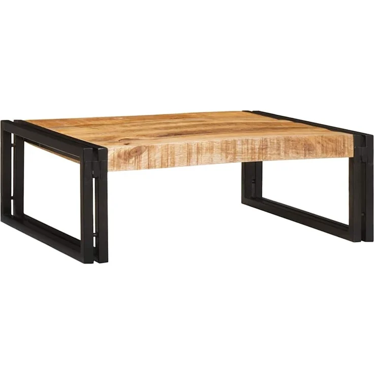 vidaXL Badregal Braun 65 x 50 x 23 cm Massives rohes Mangoholz 4102754 – Bild 6