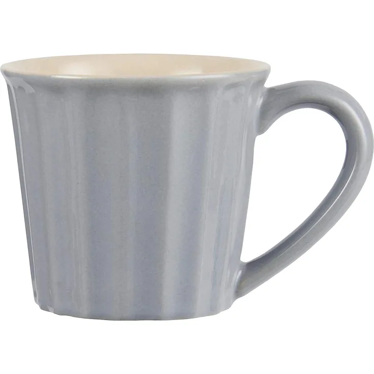 Tasse Kaffeetasse Becher Kaffeebecher 270ml Mynte Keramik Ib Laursen 2041 french grey 18