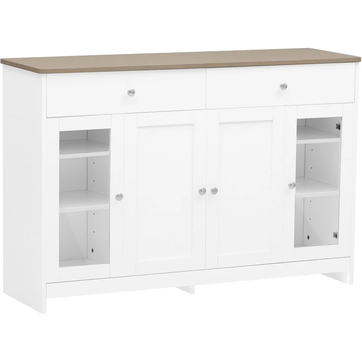 Sideboard 120/37/80 cm, Mehrzweckschrank, Beistellschrank, Küchenschrank – Bild 6