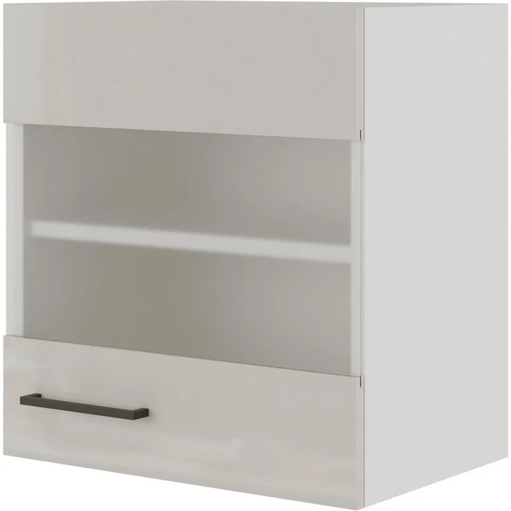 Flex-Well Glashängeschrank Lund (B x H x T) 50 x 89 x 32 cm, mit viel Stauraum – Bild 3
