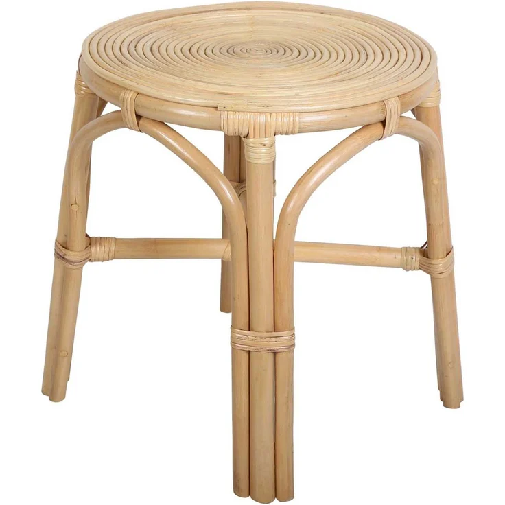 Rattan Beistelltisch Deria – Bild 1
