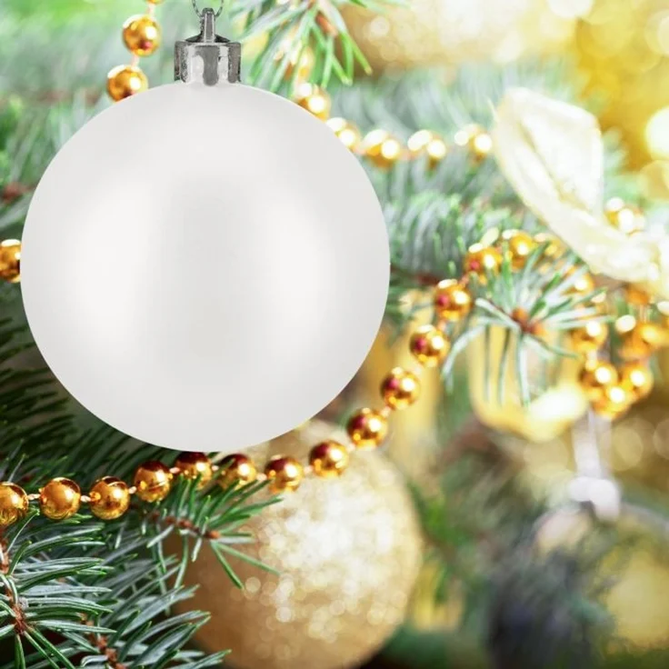Relaxdays Weihnachtskugeln 100er Set – Bild 2
