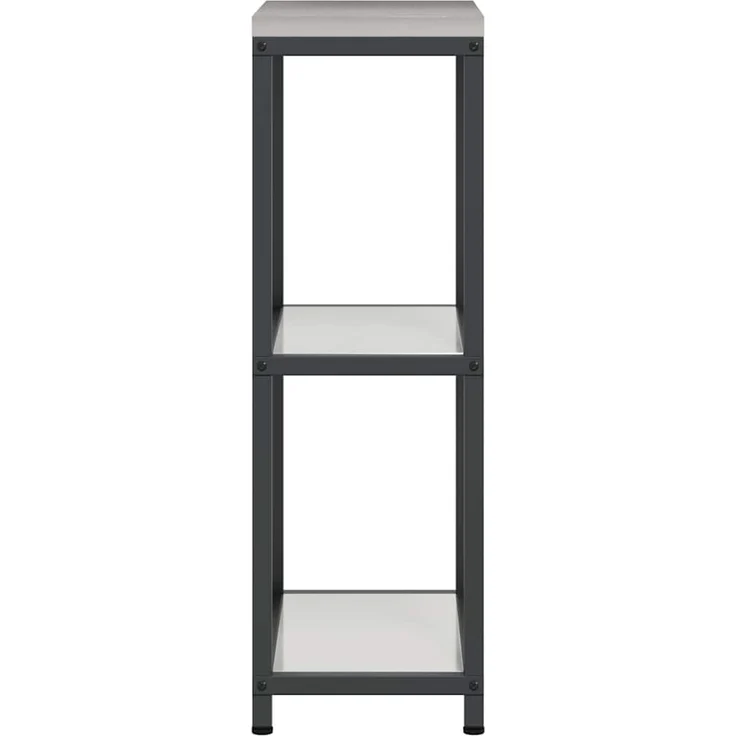 vidaXL Küchenregal HATTEM Silber 30 x 50 x 92 cm Stahl 874980 – Bild 7