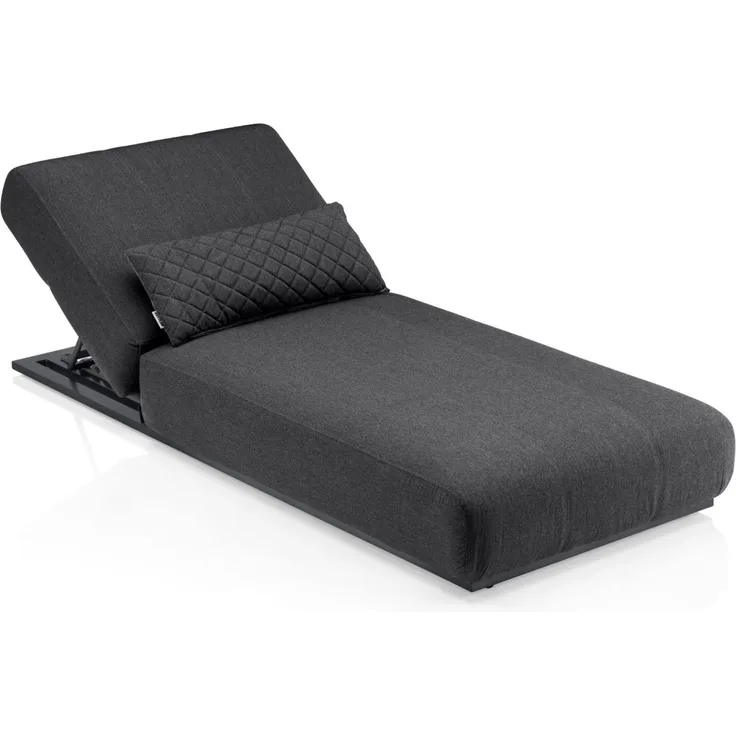 Kettler Sonnenliege Daybed EGO anthrazit/sooty Aluminium Sunbrella®