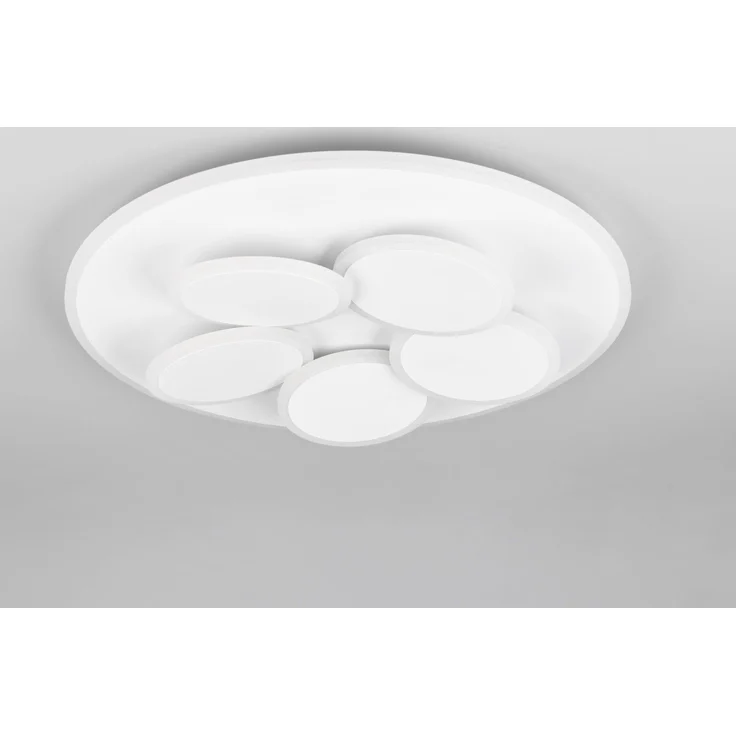 Trio Leuchten LED Deckenleuchte Mandela 35W, warmweiß-kaltweiß, weiß – Bild 7