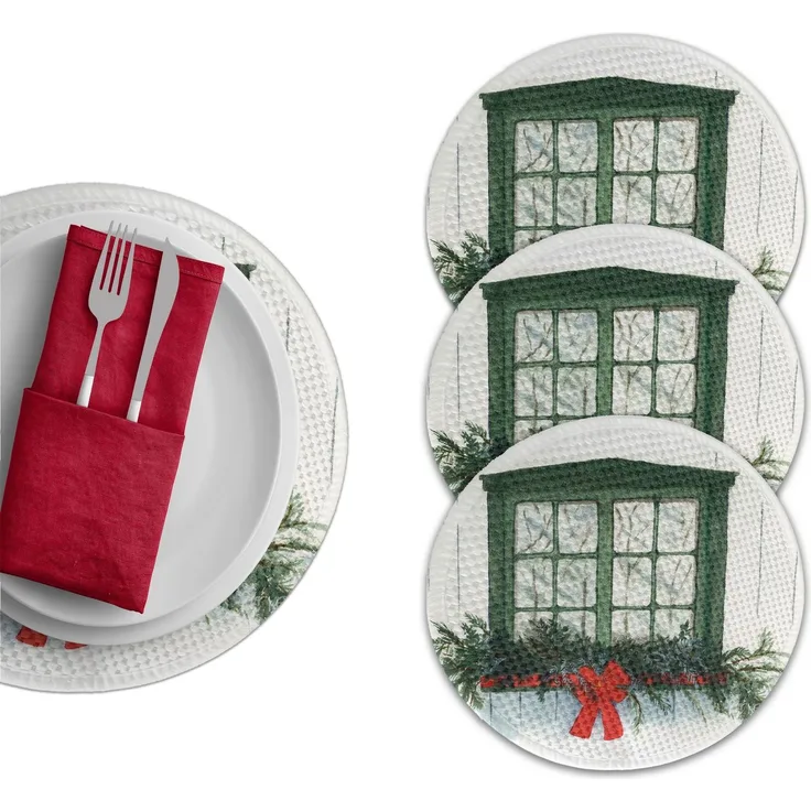 Hermia Concept '4386Supla' Tischset, Mehrfarbig, Ø 37 cm