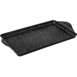 Barazzoni die Kochen besondere Platte cm 58x30 schwarz