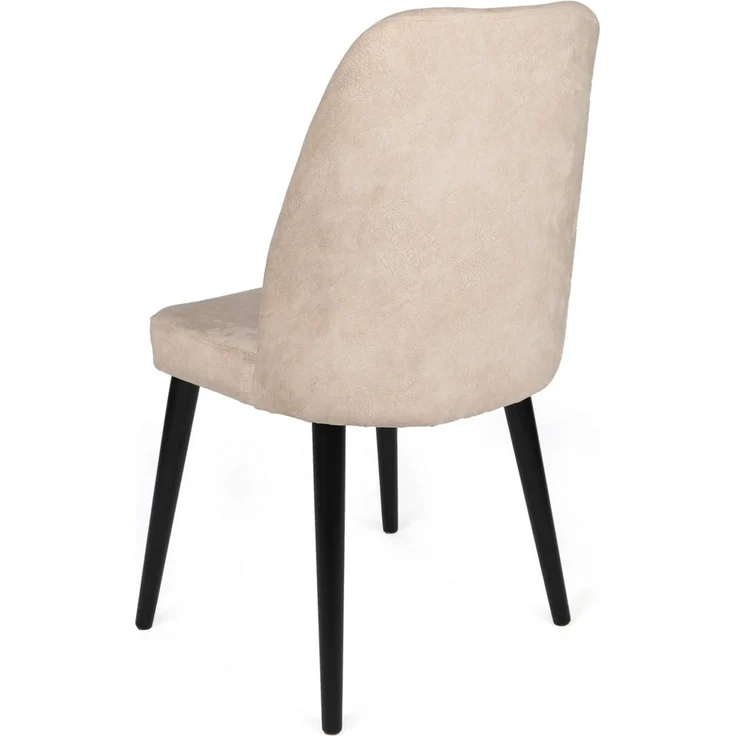 Skye Decor 'Dallas-520 V2' Stuhlset (2-teilig), Beige / Schwarz, 50 x 90 x 49 cm – Bild 3