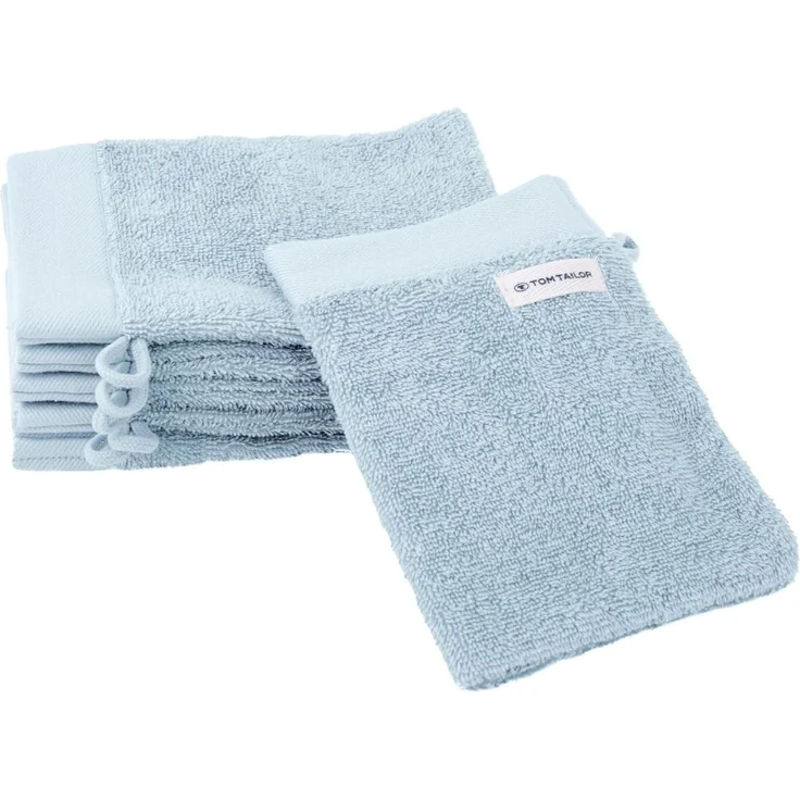 TOM TAILOR HOME Waschhandschuh Waschhandschuh COLOR BATH, Frottier (6-St)