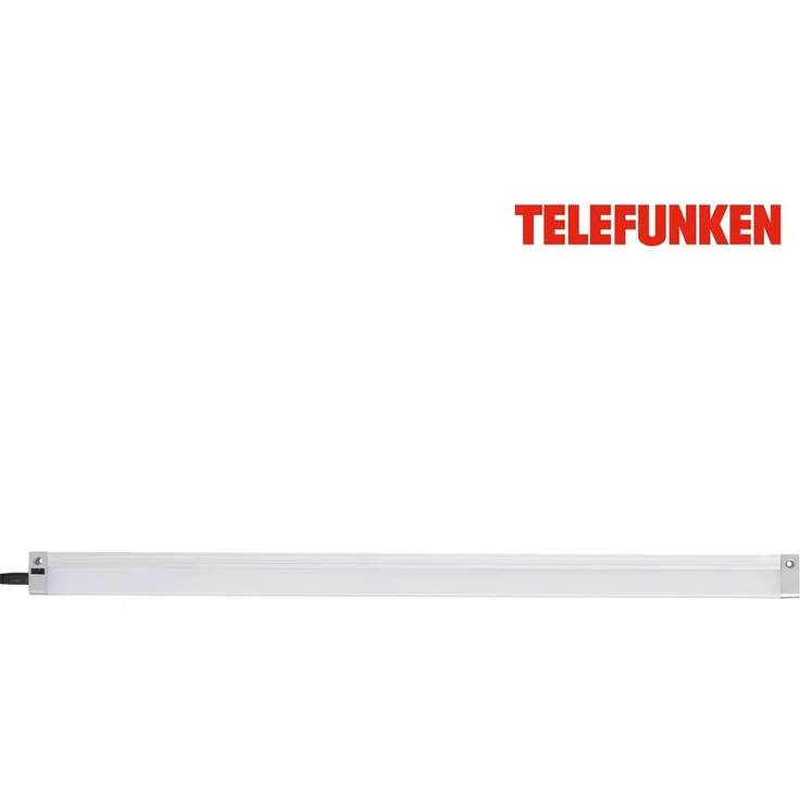 TELEFUNKEN - Led Unterbauleuchte Dimmbar, 50 Cm, Küche, Led Leiste Küchenschrank, Werkstattlampe, Infrarotschalter, Neutralweißes Licht, 7 W, 720 Lm, Silberfarbig – Bild 3