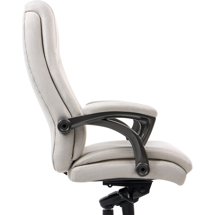 Chefsessel MAGNUS Leinen Hellbeige – Bild 5