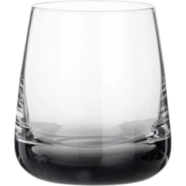 Broste Copenhagen Glas Trinkglas SMOKE klar/grau 0,35 l, Mundgeblasenes Glas, Smoke Glas – Bild 1