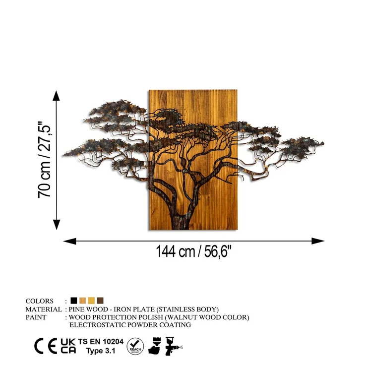 Wallity Wanddekoobjekt 100% WOODEN – Bild 9