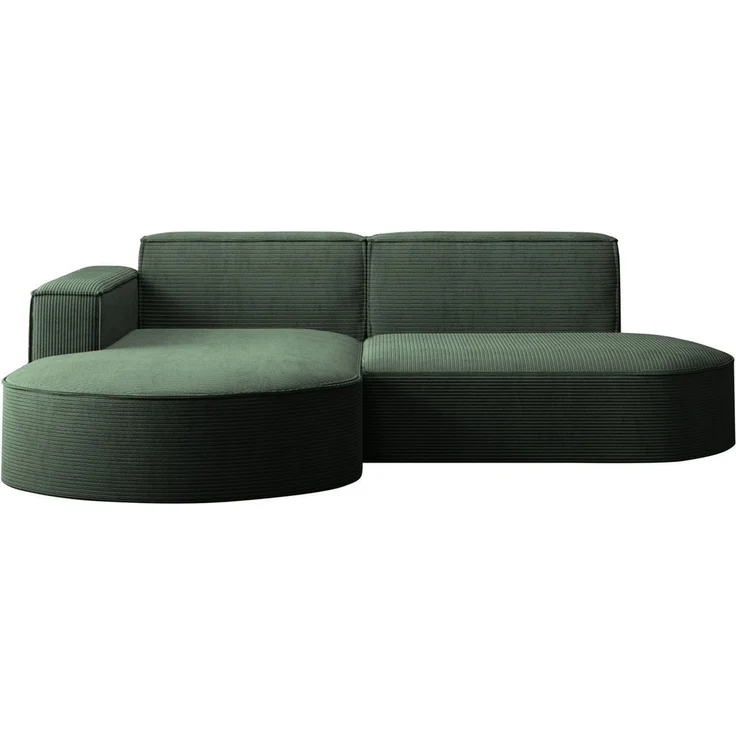 Kaiser Möbel Ecksofa Designer MODENA STUDIO L stoff Poso, Neve, Quelle – Bild 2