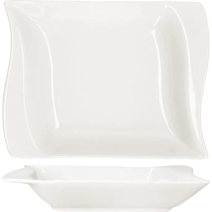 MamboCat Suppenteller 6er Set Ivory Suppenteller Porzellan 6 Personen tiefe Teller Pasta – Bild 4