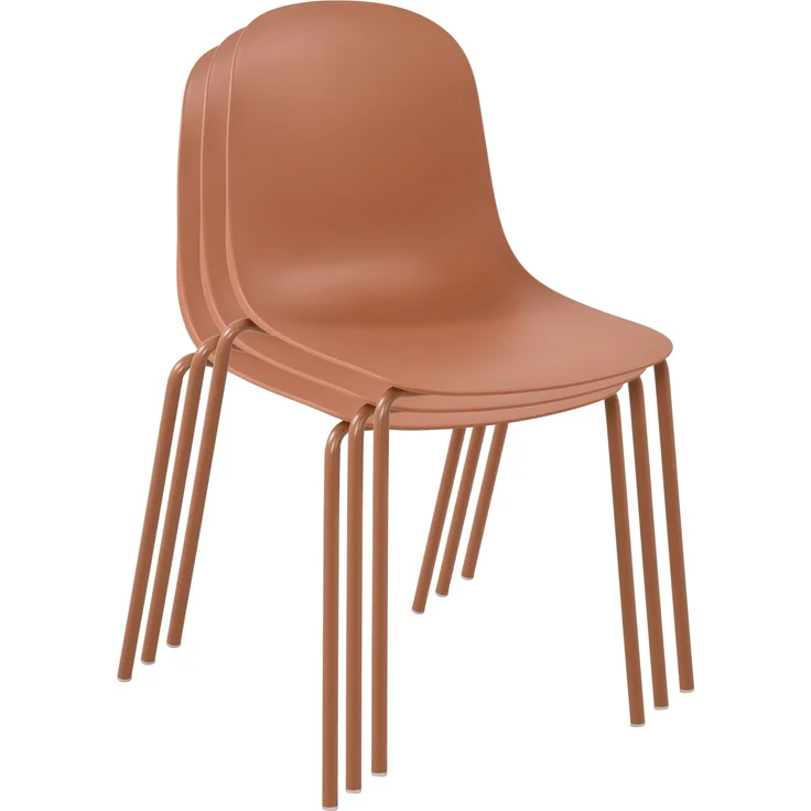 CLP Stuhl Hardin stapelbar und absolut wetterfest,terracotta – Bild 4