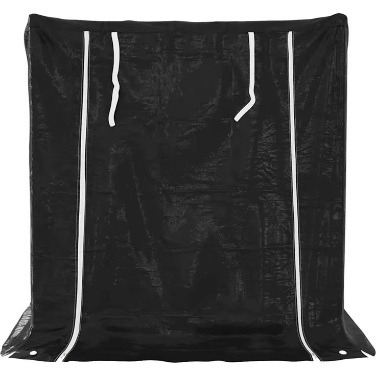 vidaXL Brennholzregal mit Regenschutz 101x61x110,5 cm Verzinkter Stahl 4104937 – Bild 4