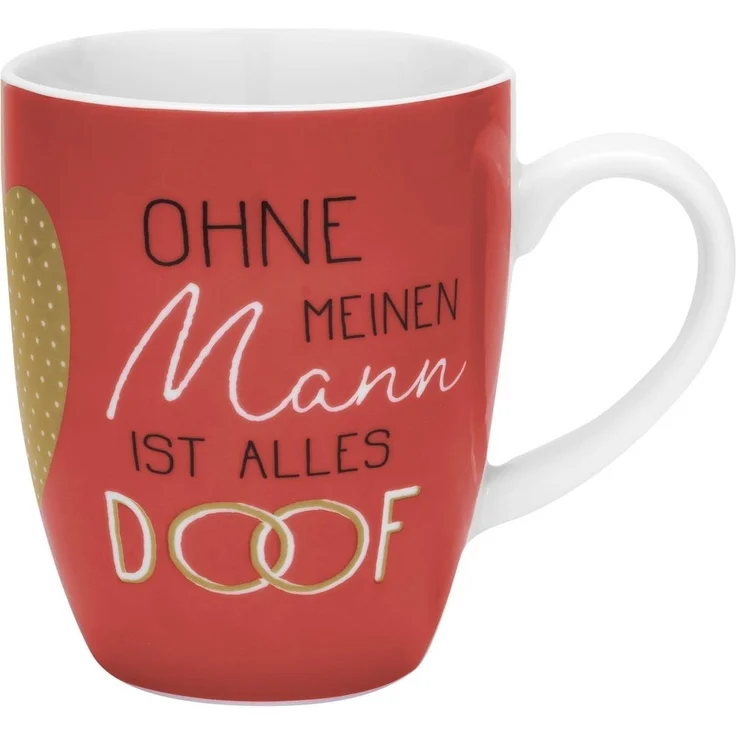 Sheepworld Tasse Tassen-Set Kaffeetasse Sheepworld Geschenkbox Geschenk Hochzeit DOOF, Material: Porzellan – Bild 2