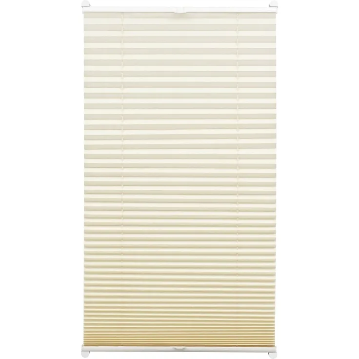 Gardinia Easyfix Thermo-Plissee | Abdunkeln und Energie sparen | inklusive Klemmträger