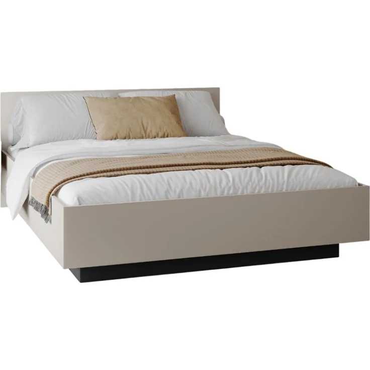thematys Stauraumbett mit Bettkasten & Lattenrost – schwebendes Design 120x200cm, mit 28 cm 7-Zonen-Wende-Taschenfederkern H3/H4, mit hydraulischer Klappfunktion, Kaschmir – Bild 2