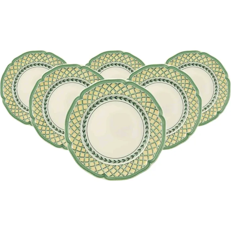 Villeroy & Boch French Garden Orange Frühstücksteller ø 20,7 cm 6er Set
