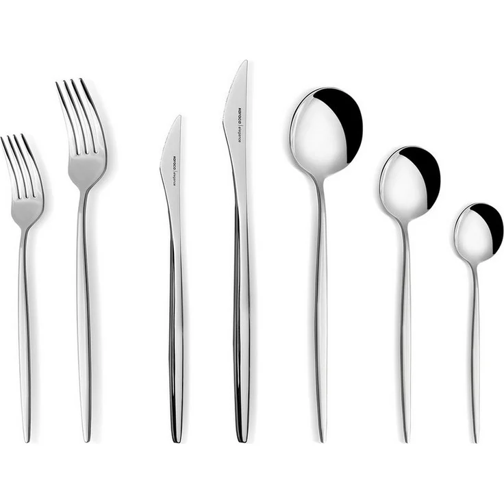 Karaca Besteck-Set Karaca New Porto Platin Besteckset für 12 Personen 84teilig Edelstahl, 12 Personen – Bild 1
