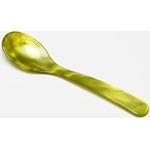 G.F. Heim Söhne Eierlöffel Acrylglas Grün Perlmutt Optik Oliv