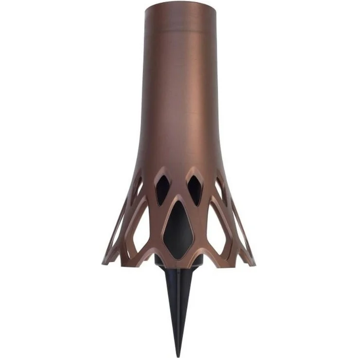 GarPet Blumentopf Grabvase Roseta mit Erdspieß Friedhof Vase Grabschmuck Kunststoff – Bild 1