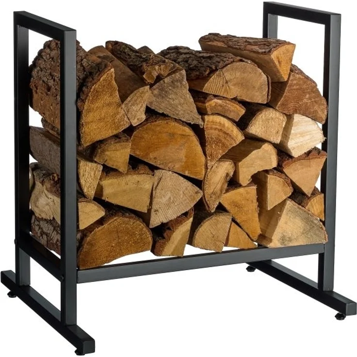 Modernes Kaminholzregal aus Metall 10051697_46 – Bild 1