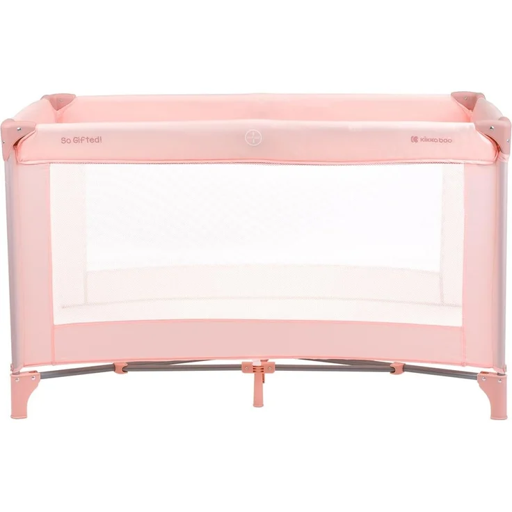 Kikkaboo Reisebett so gifted eine Ebene, weiche Matratzenauflage, Seiteneingang rosa pink – Bild 3