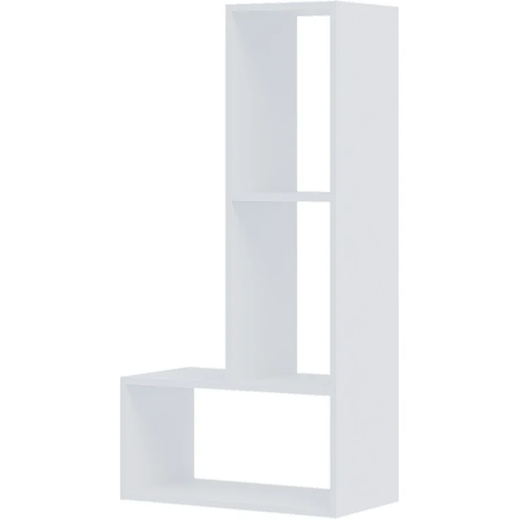 Shefa Line Tetris Raumteiler Regal Weiß - Modernes Standregal & Bücherregal – Bild 4