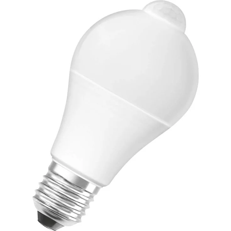 Osram LED Star+ Motion Sensor Classic A Lampe, in Kolbenform mit E27-Sockel, integrierter Bewegungssensor, Ersetzt 75 Watt, Matt, Warmweiß - 2700 Kelvin, 1er-Pack – Bild 4