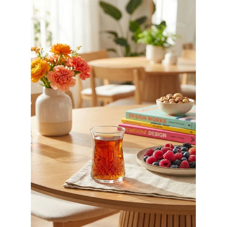 Hermia Concept 'LV-ODN327E' Teegläser-Set (6-teilig), Transparent, 5,9 x 5,9 x 9,5 cm, 170 ml – Bild 3
