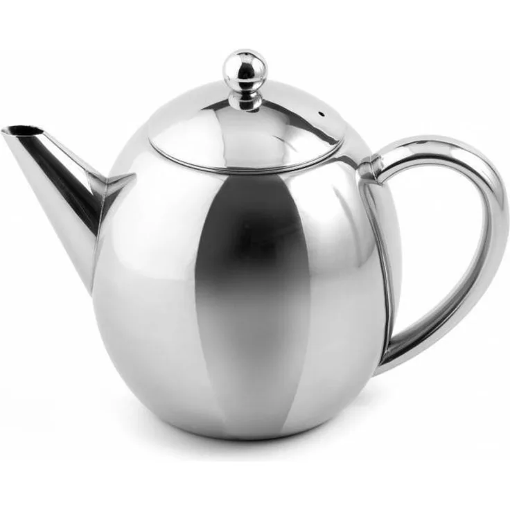 Teekanne Teebereiter mit herausnehmbaren Teesieb Teefilter 1,2 Liter Edelstahl