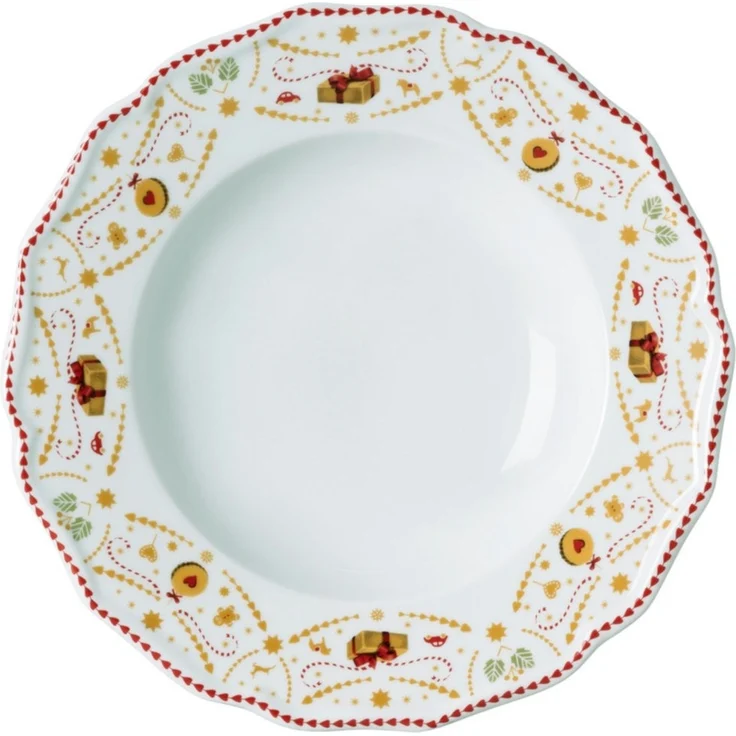 Hutschenreuther Suppenteller Christmas Love Teller tief 23cm – Bild 1
