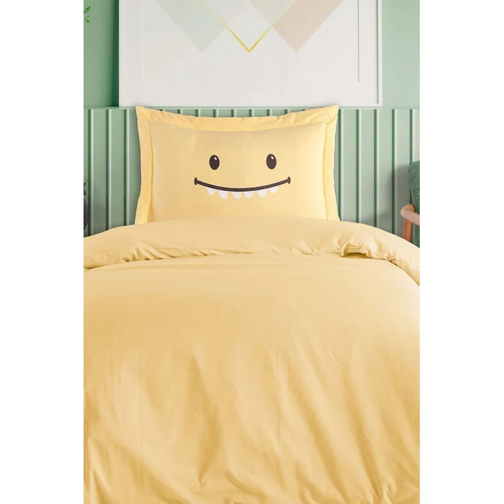 L'essentiel Maison 'Lububu - Yellow' Doppelbett-Bettbezug-Set (DE), Gelb – Bild 3