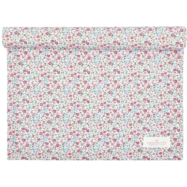 Greengate Tischläufer Louisa Tischläufer white 140x45cm – Bild 1