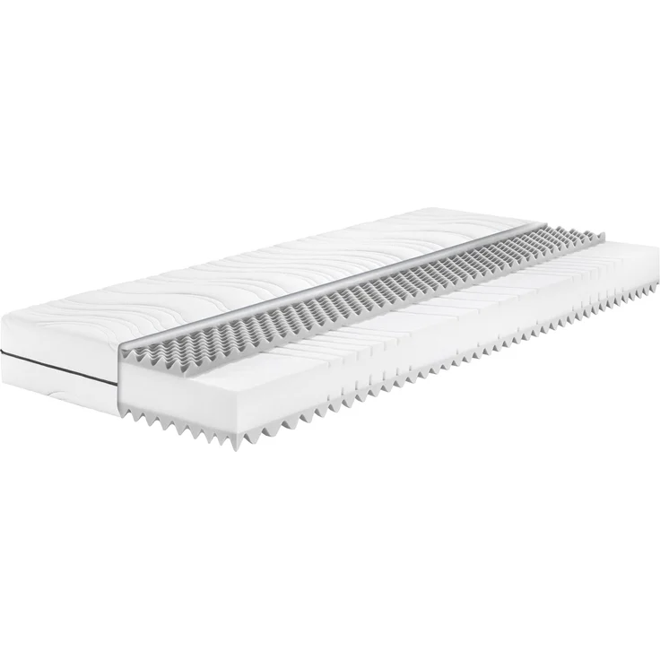 Badenia Bettcomfort Trendline BT260 7-Zonen Kaltschaummatratze, Stiftung Warentest Testurteil GUT Ausgabe 03/2022 , Härtegrad 3 (H3 - mittelfest), 90x200 cm, Öko-Tex Zertifiziert – Bild 1