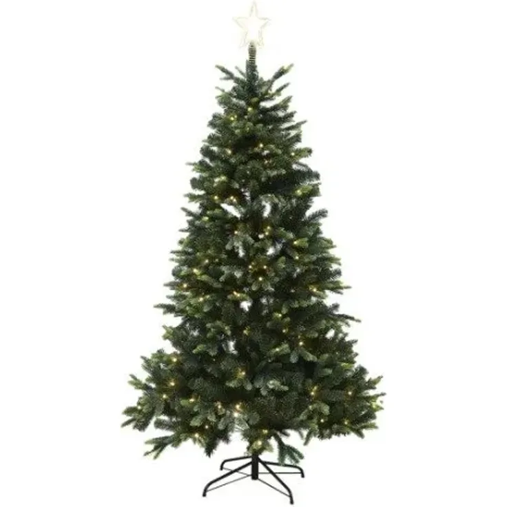 Falk LIFA künstlicher Weihnachtsbaum 180x122 cm PE/PVC LED und Stern