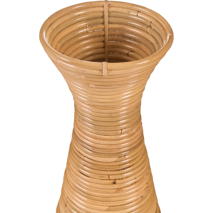 Dekovase NIDRI 70 cm Rattan Naturfarben – Bild 4