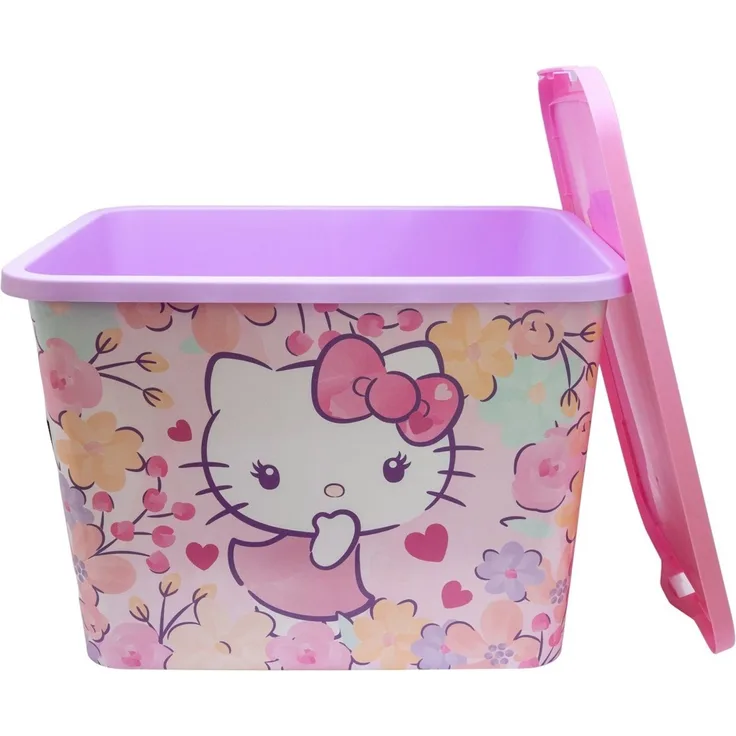 Hello Kitty Aufbewahrungsbox 23 l Kinderzimmer Box für Spielzeug