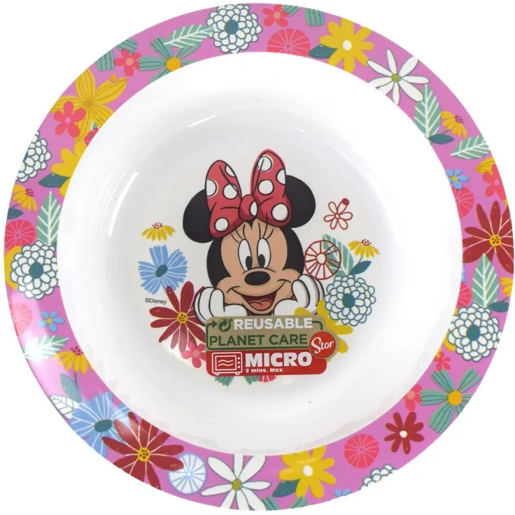 Mikrowellengeschirr Schüssel Ø16 für Kinder verschiedene Motive Minnie Mouse