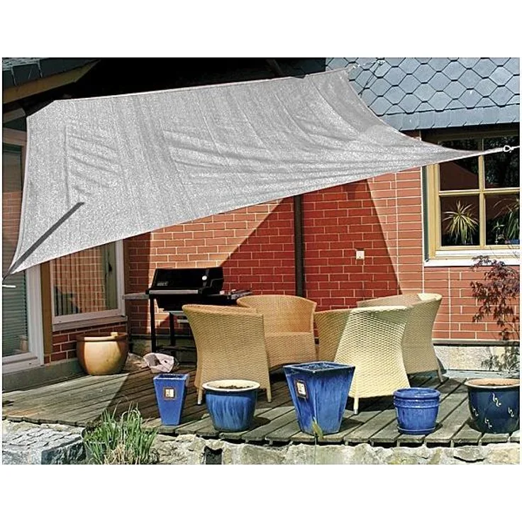 Sonnensegel 5 X 5 M Weiß