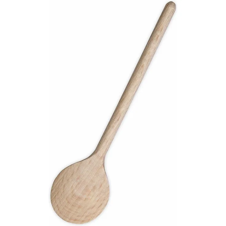 Städter Kochlöffel Anker Rund, Koch Löffel, Rührlöffel, Küchenlöffel, Küchenhelfer, Holz, 16 cm, 815209