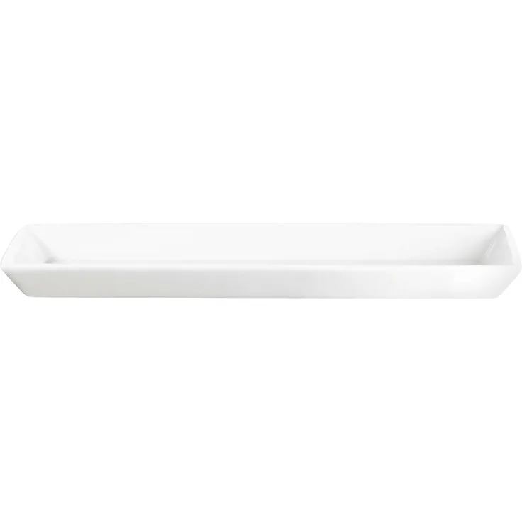 ASA Selection 250°C Servierplatte / Top, Rechteckig, Porzellan, Weiß, B 26 cm, 52145017