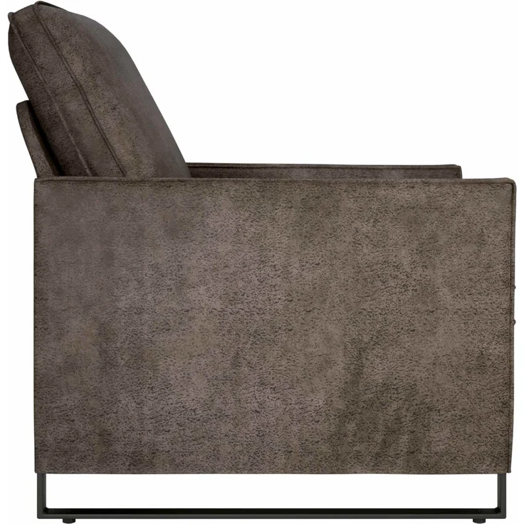 vidaXL Sessel Dunkelgrau 70 x 81 x 82 cm Kunstwildleder 42040989 – Bild 4