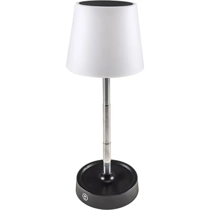 LED Akku Tischleuchte 29cm, dimmbar 115-290mm ausziehbar, Warmweiß – Bild 1