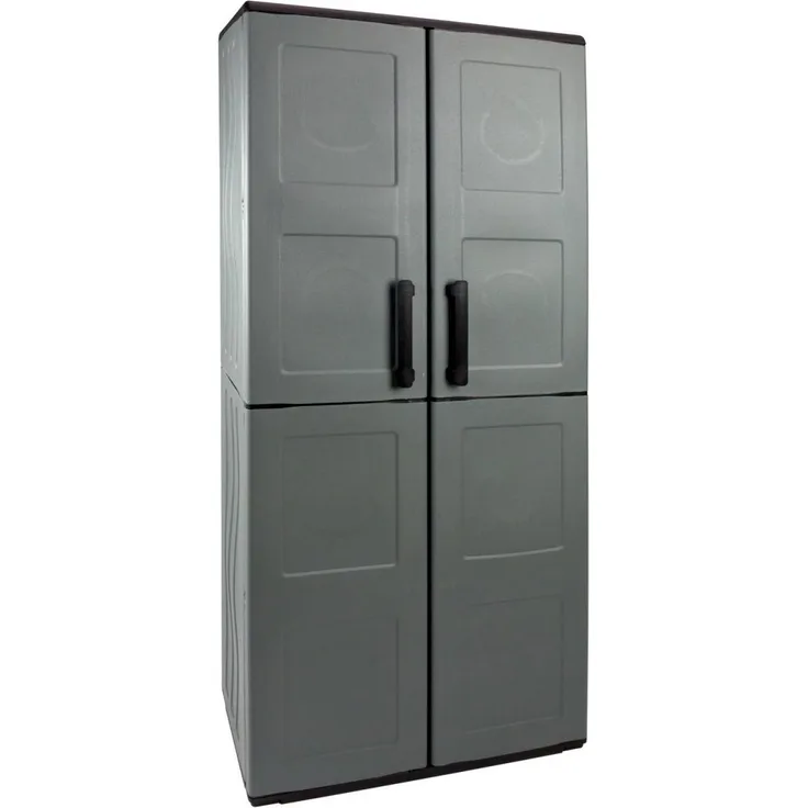 Kunststoffschrank 68 x 37 x 163 cm mit 3 Böden