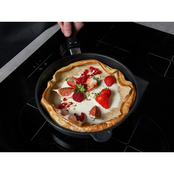 Amt Schmorpfanne, Aluminium-Sonderlegierung, Schwarz, ø28 cm, 7 cm hoch – Bild 5